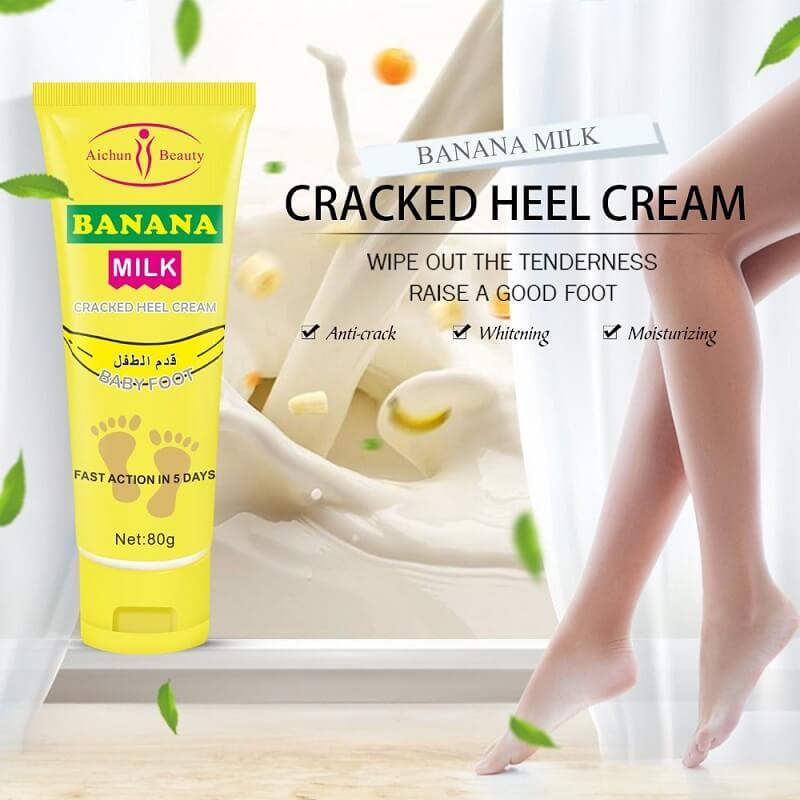 A Bonne Banana Milk Cracked Heel Cream 