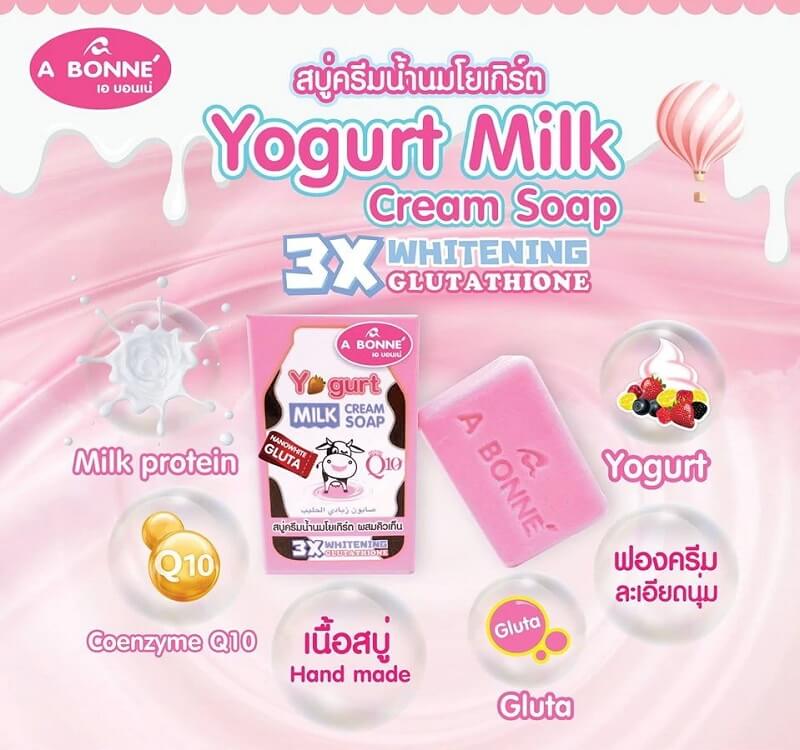 A Bonne Milk Cream Soap 