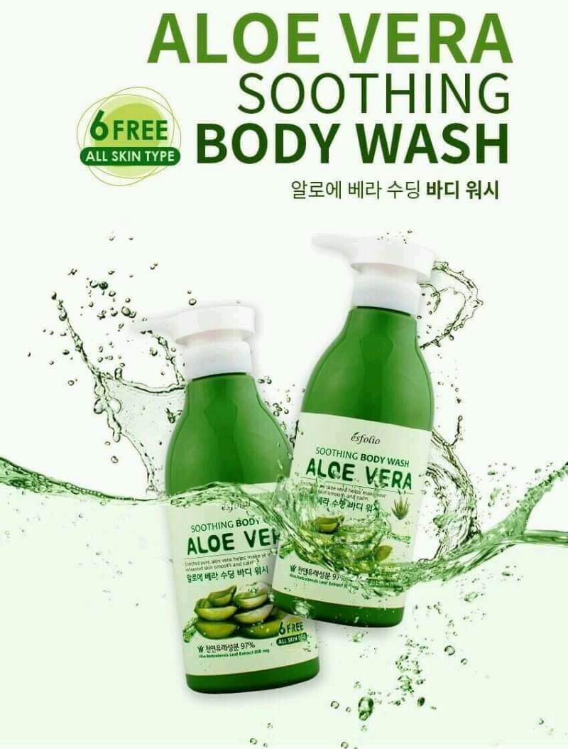 Esfolio Aloe Vera Soothing Body Wash