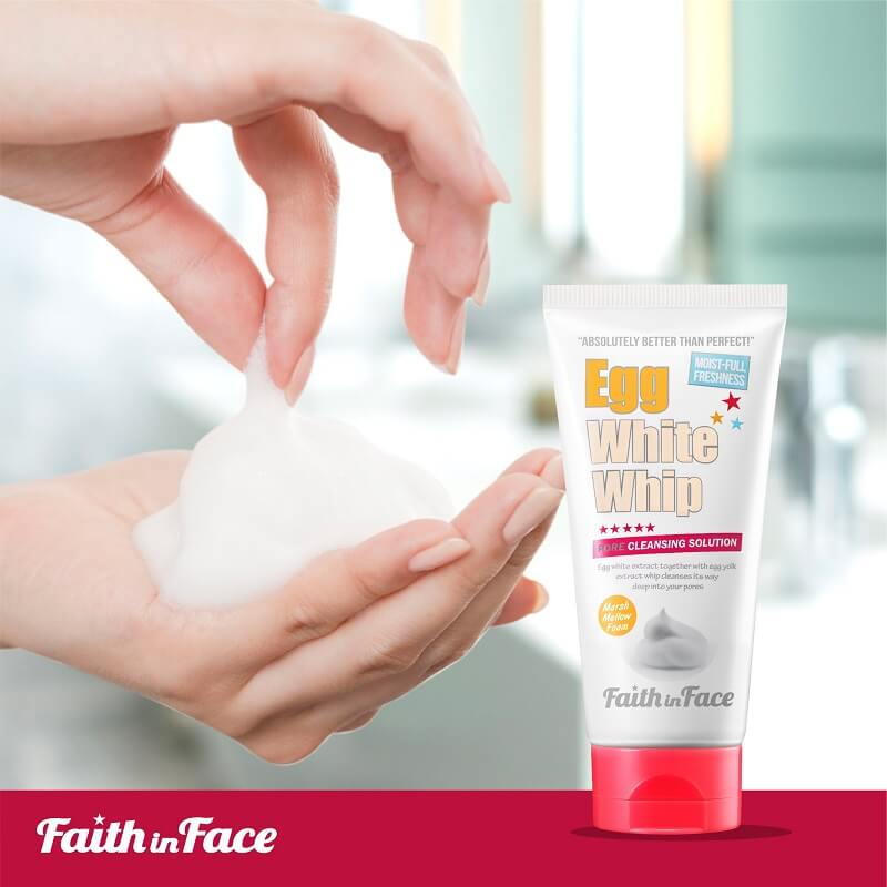 Faith in Face Egg White Whip Cleansing Foam