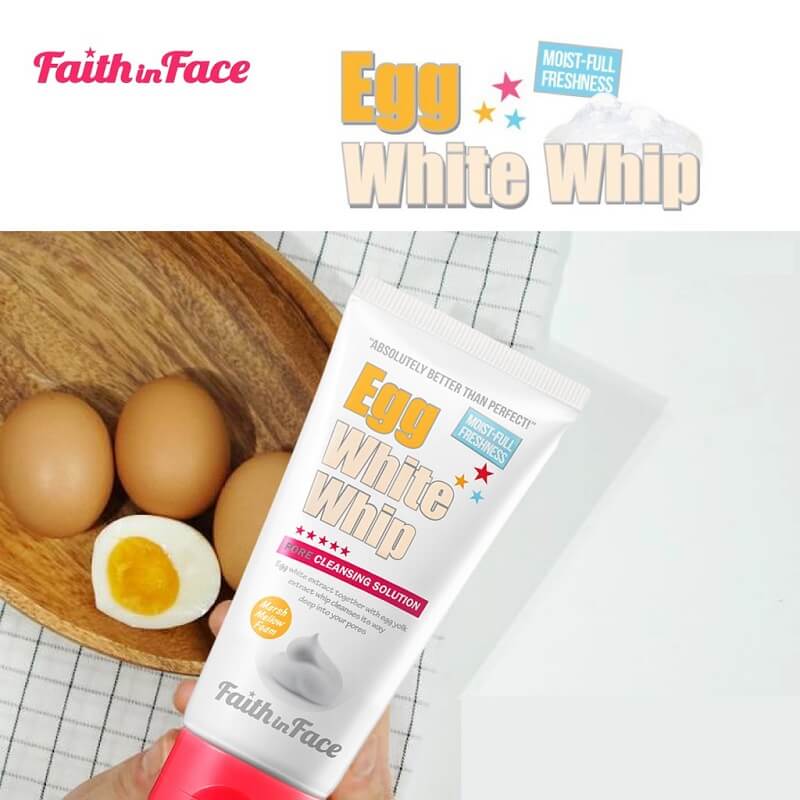 Faith in Face Egg White Whip Cleansing Foam