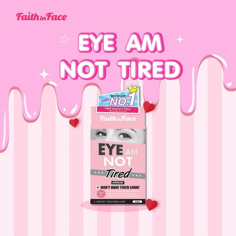 Faith in Face Eye Am Not Tired Eye Patch Thailand Best Selling Beauty