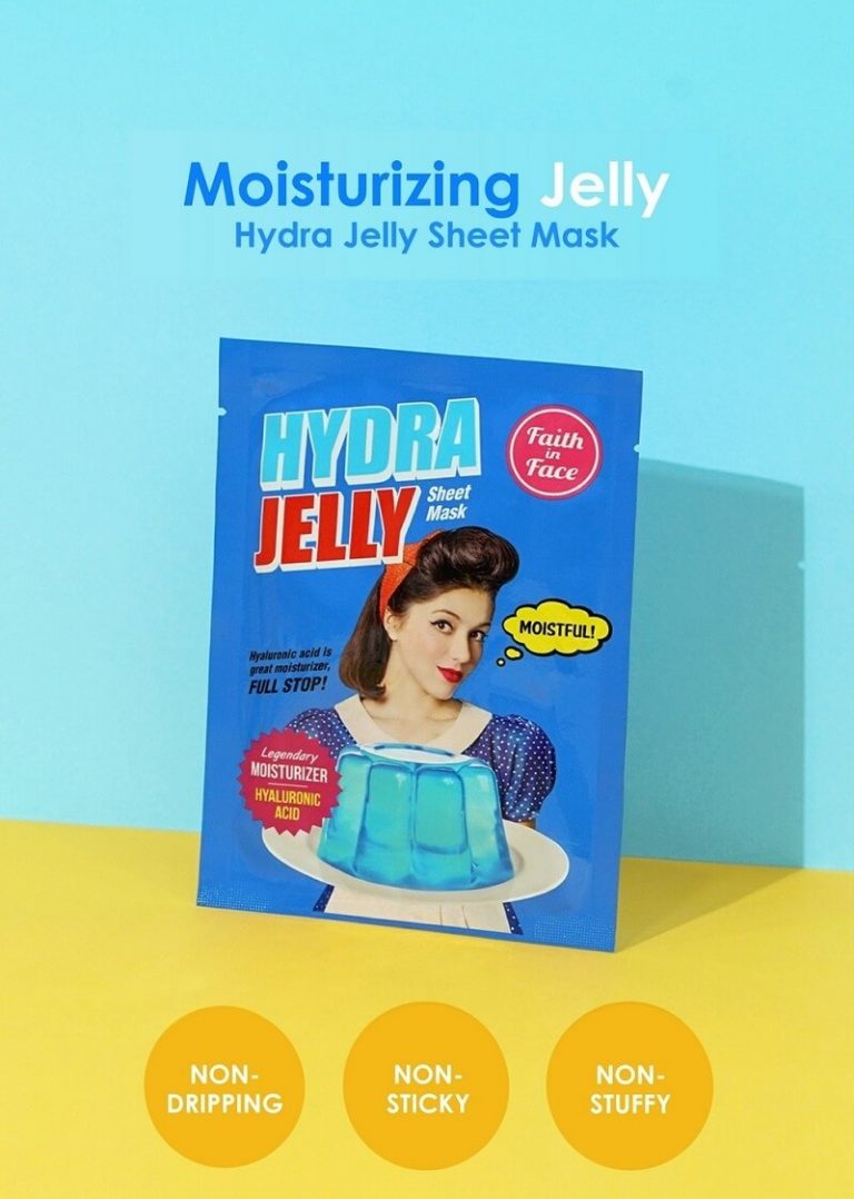 Faith in Face Hydra Jelly Sheet Mask Thailand Best Selling Beauty