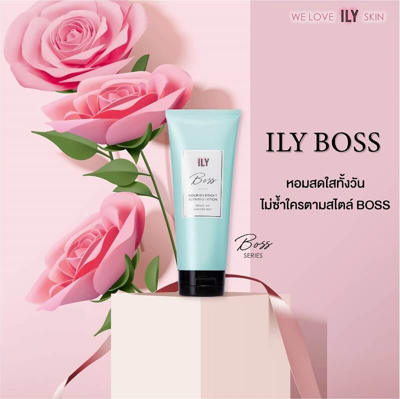 ILY Nourish Bright Scented Lotion Boss Series