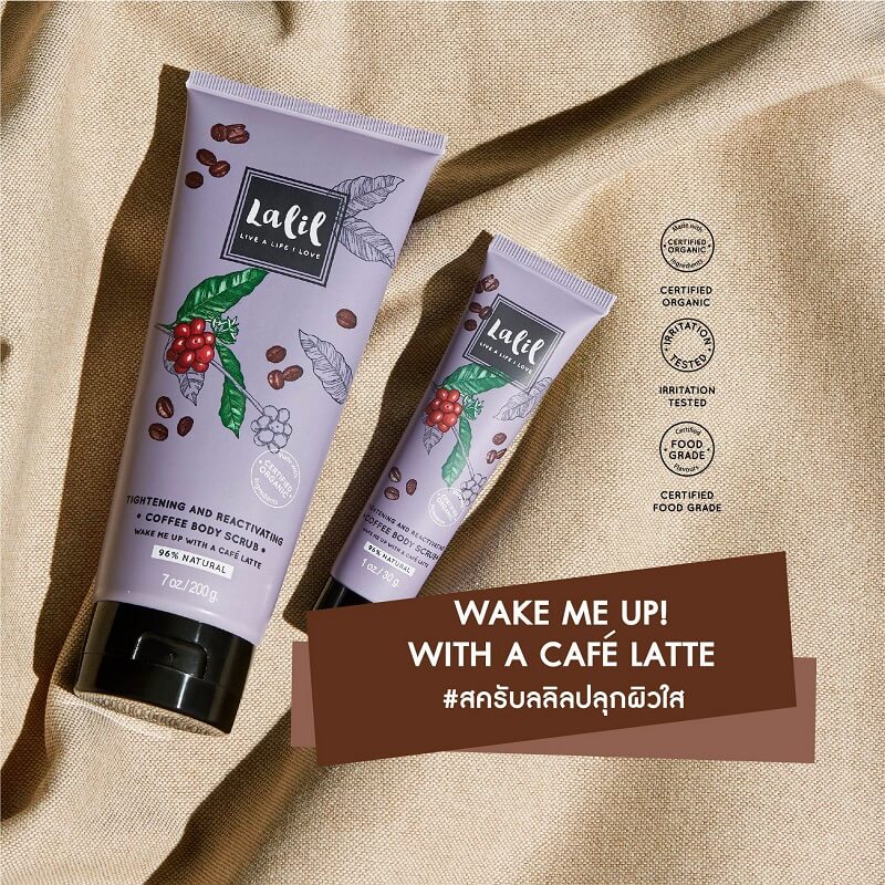 Lalil Tightening & Reactivating Coffee Body Scrub