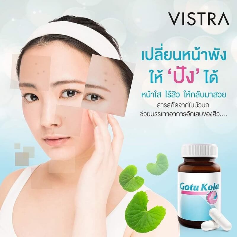 Vistra Gotu Kola Extract Plus Zinc