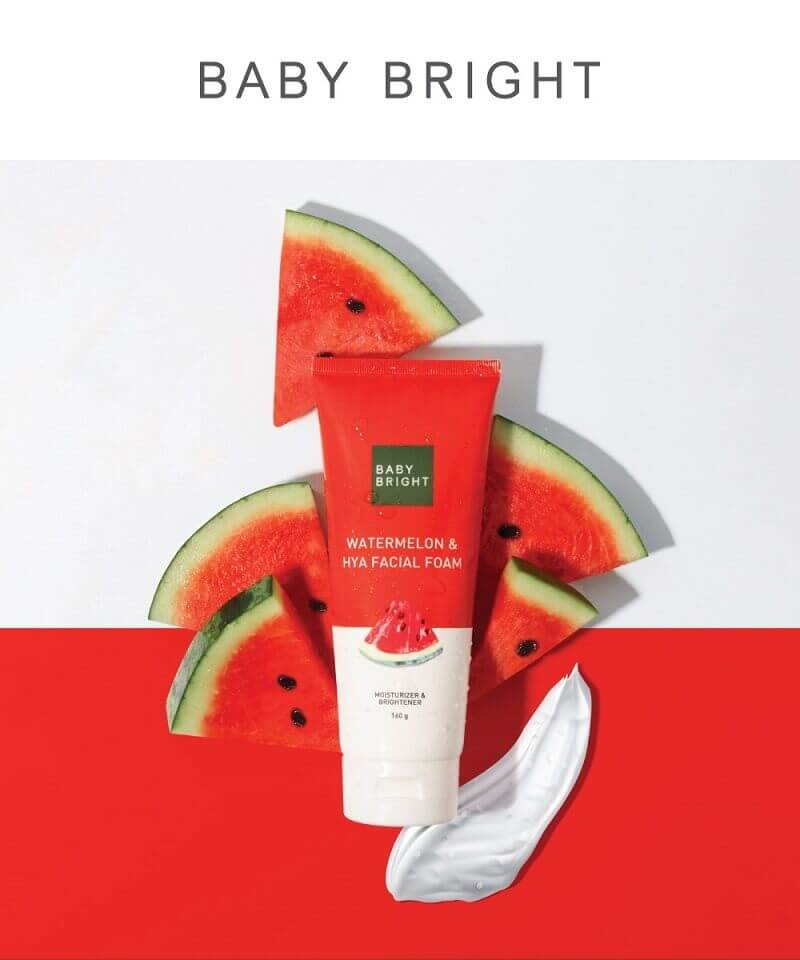 Baby Bright Watermelon & Hya Facial Foam