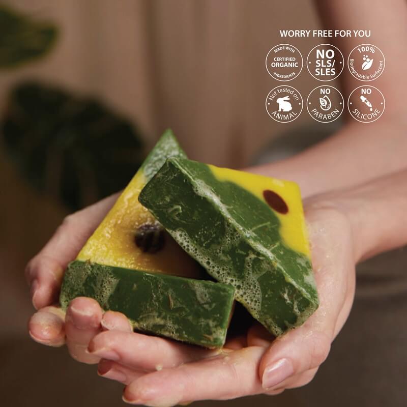 Intree Organic Mountain Lemongrass Soap Bar by Phutawan - Thailand Best  Selling Products - Online shopping - Worldwide Shipping