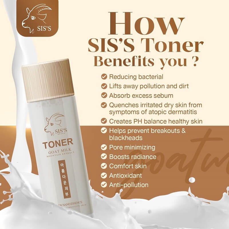 SIS’S Toner Goat Milk 