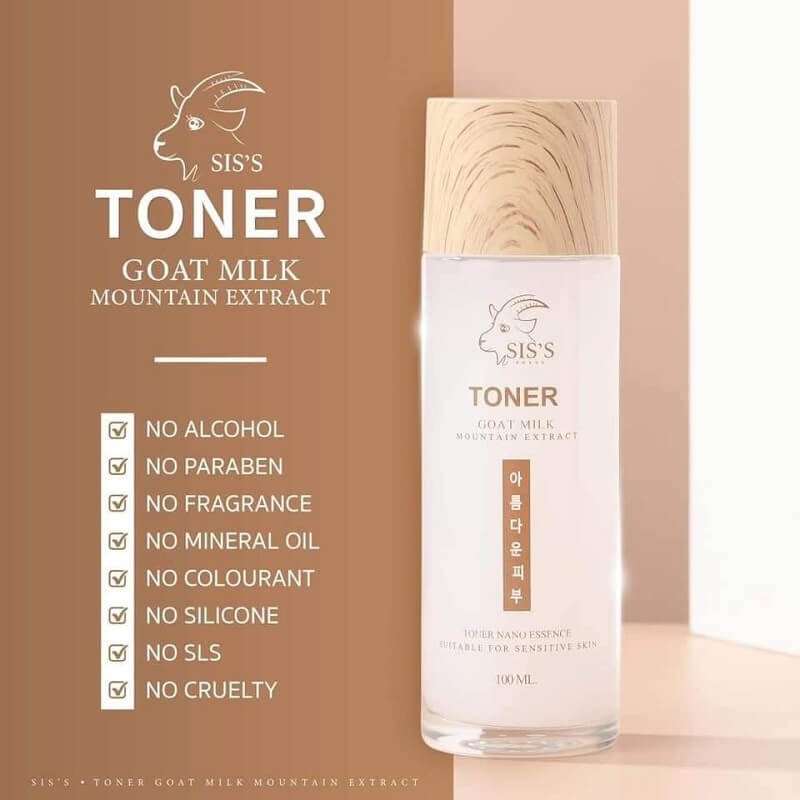 SIS’S Toner Goat Milk 