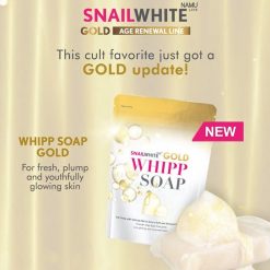 Namu Life Snail White Whipp Soap Gold
