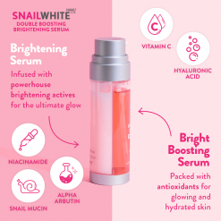 Namu Life Snail White Double Boosting Whitening Serum