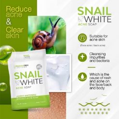 Snail Body White Acne Soap