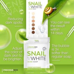 Snail Body White Acne Soap