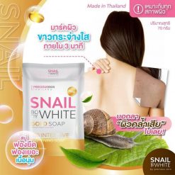 Snail Body White Gold Soap