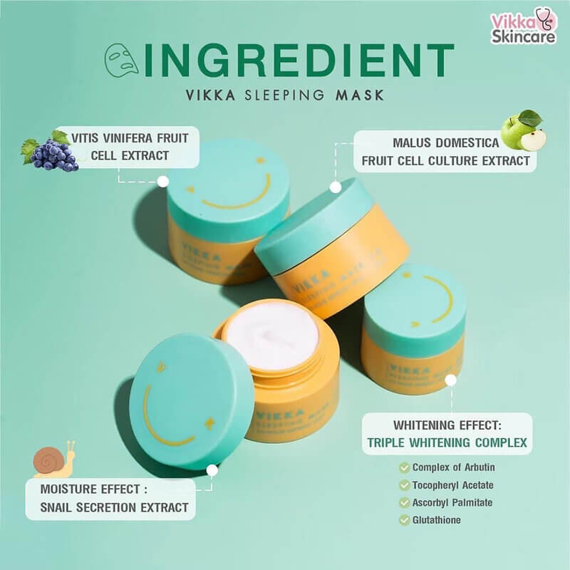 Vikka Skincare Sleeping Mask