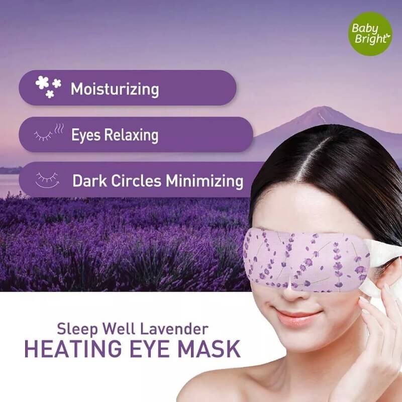 Sleep Well Lavender Heating Eye Mask