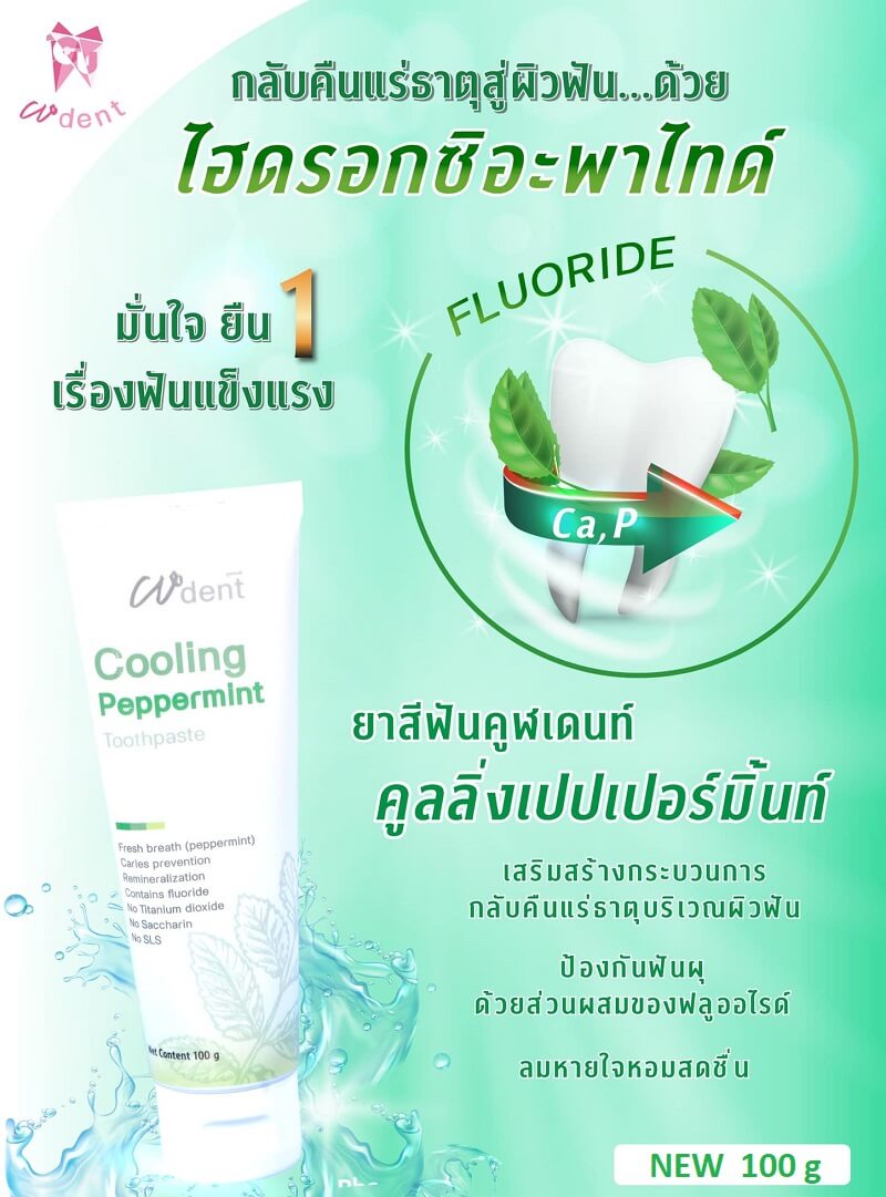 Cudent Cooling Peppermint Toothpaste