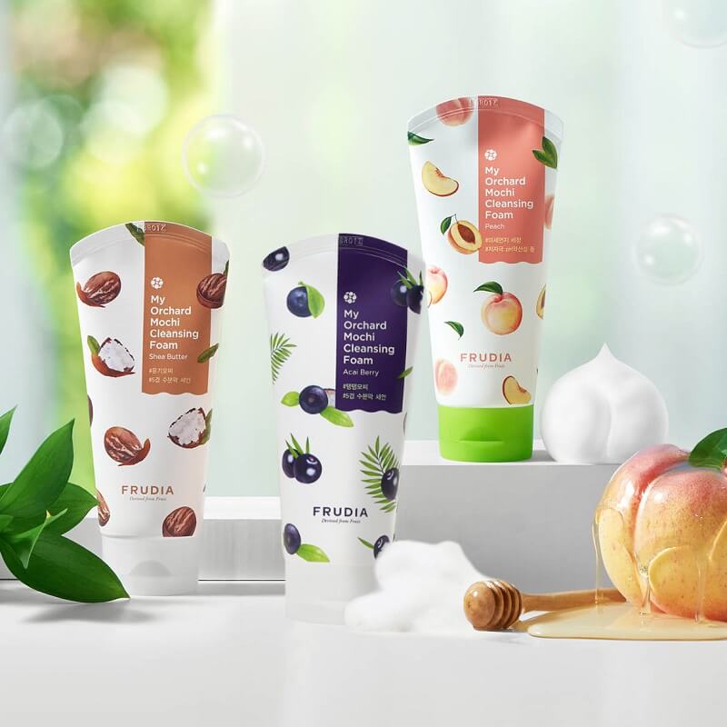 Frudia My Orchard Mochi Cleansing Foam Peach