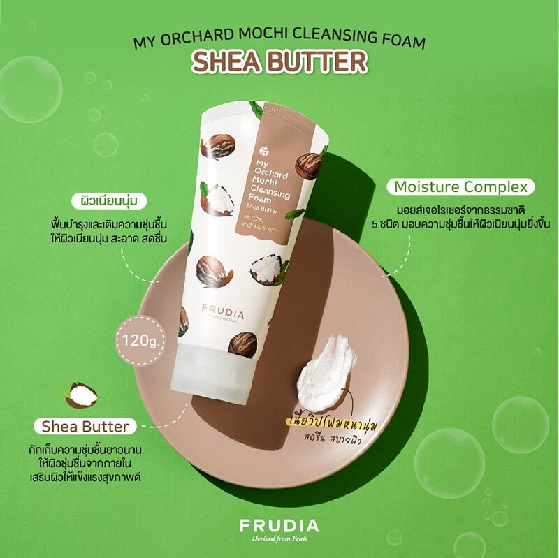 Frudia My Orchard Mochi Cleansing Foam Shea Butter