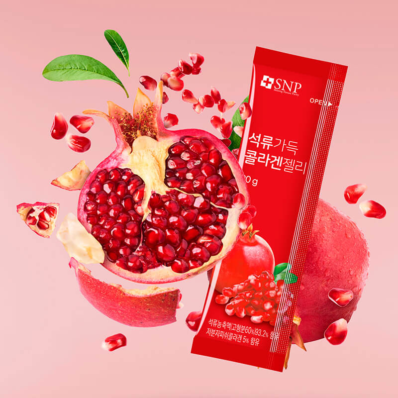 SNP JelliFit Pomegranate Stick with Collagen