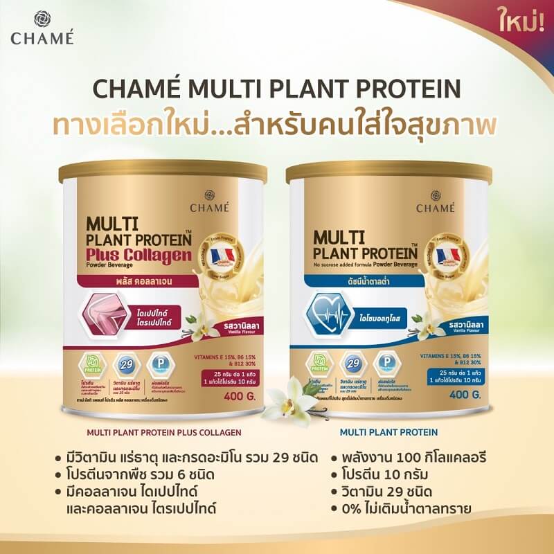 Chame Multi Plant Protein Plus Collagen