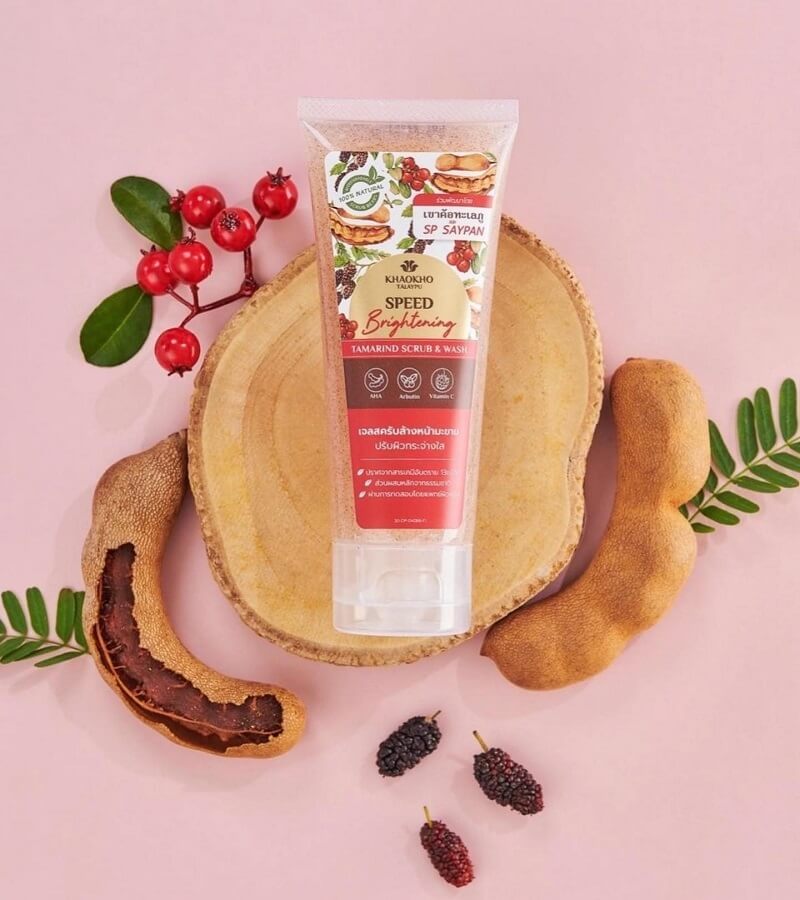 Khaokho Talaypu Natural Tamarind Scrub & Wash