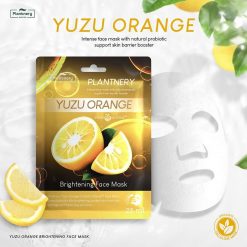 Plantnery Yuzu Orange Probiotic Intense Face Mask