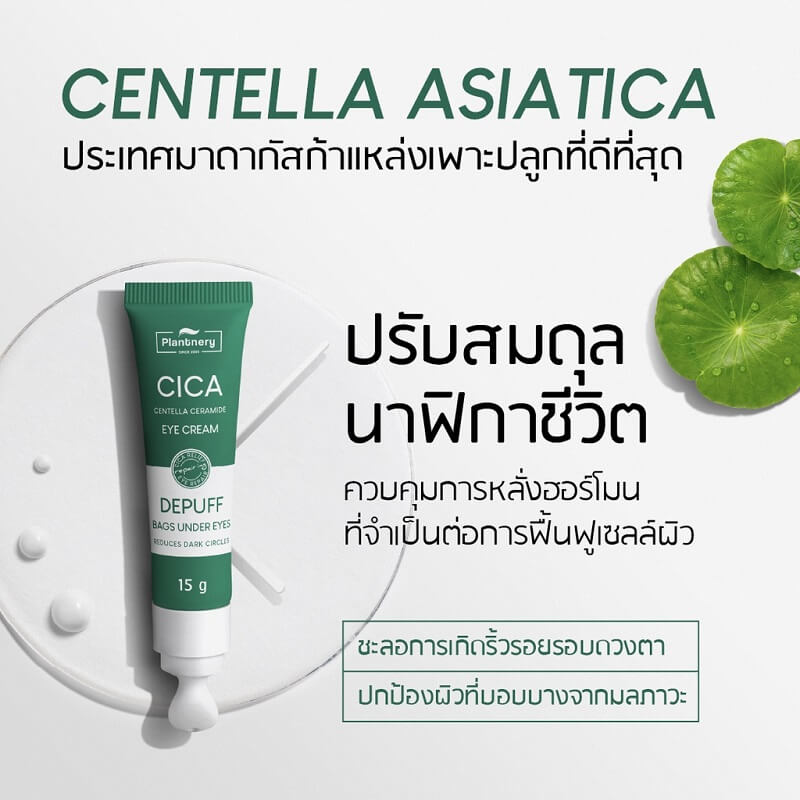 Plantnery Cica Centella Ceramide Eye Cream