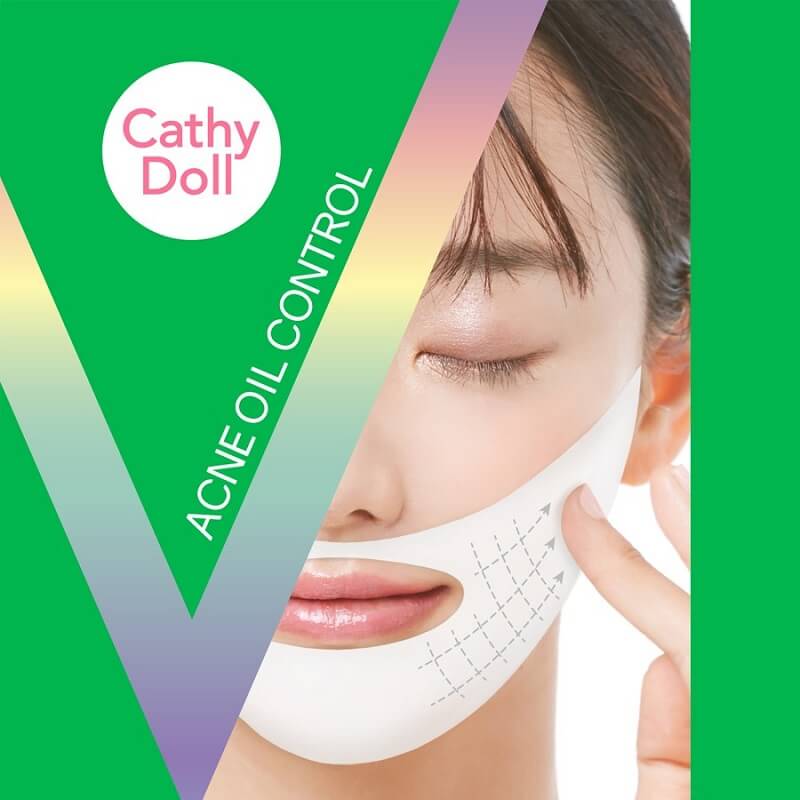 Cathy Doll Acne Oil Control V Line Hydrogel Mask Sheet