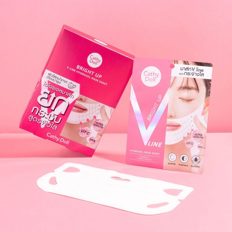 Cathy Doll Bright Up V Line Hydrogel Mask Sheet