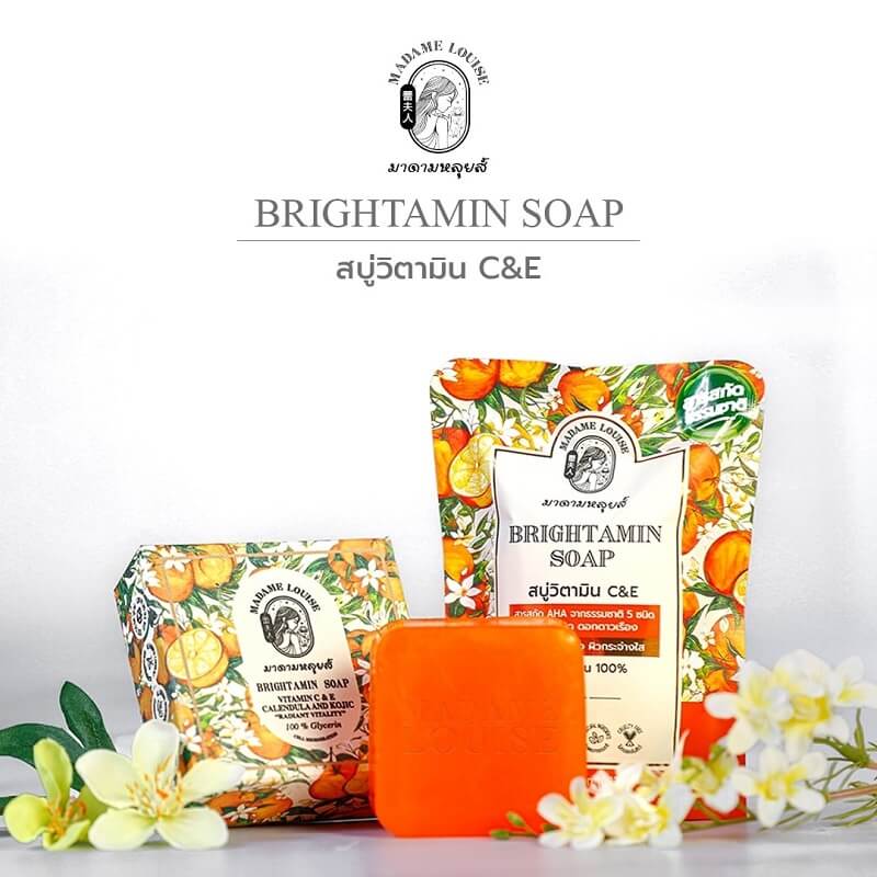 MADAME LOUISE Brightamin Soap C & E