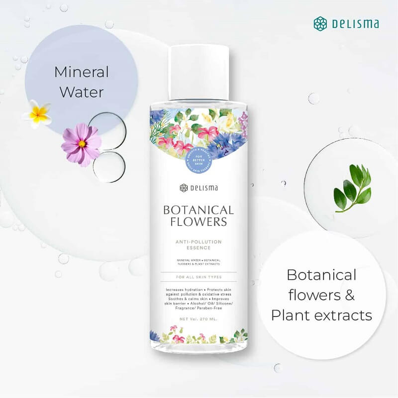 Delisma Botanical Flowers Anti-Pollution Essence