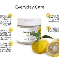 JKOSMEC Yuja & Vitamin C Hydrating Toner Pads