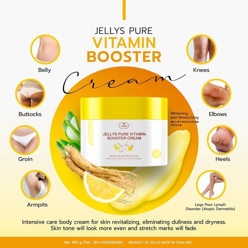 Set Jellys Pure Vitamin Booster Cream & Serum