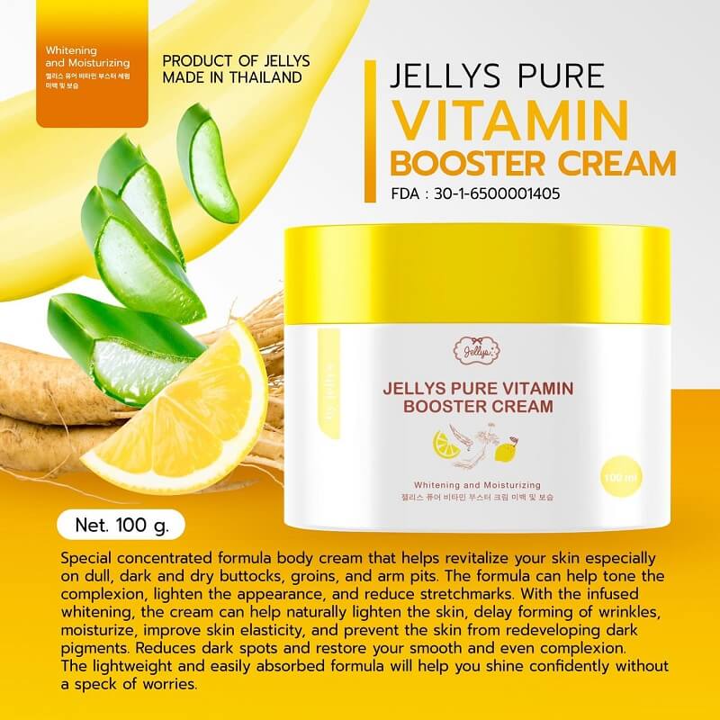 Set Jellys Pure Vitamin Booster Cream & Serum