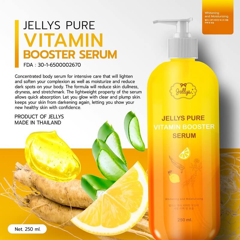 Set Jellys Pure Vitamin Booster Cream & Serum