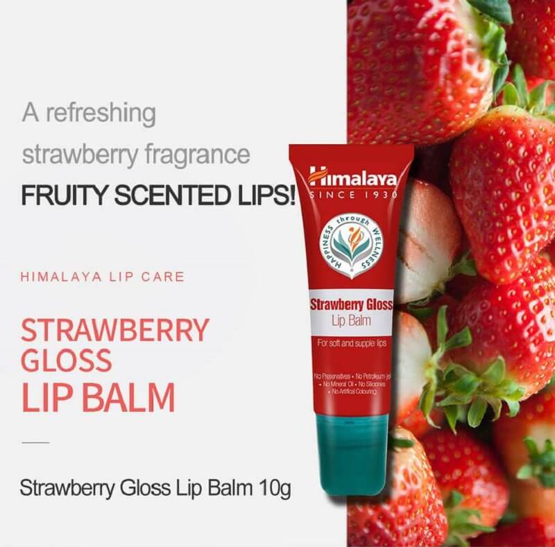 Himalaya Strawberry Gloss Lip Balm