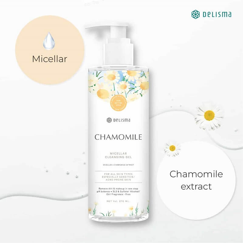 Delisma Chamomile Micellar Cleansing Gel