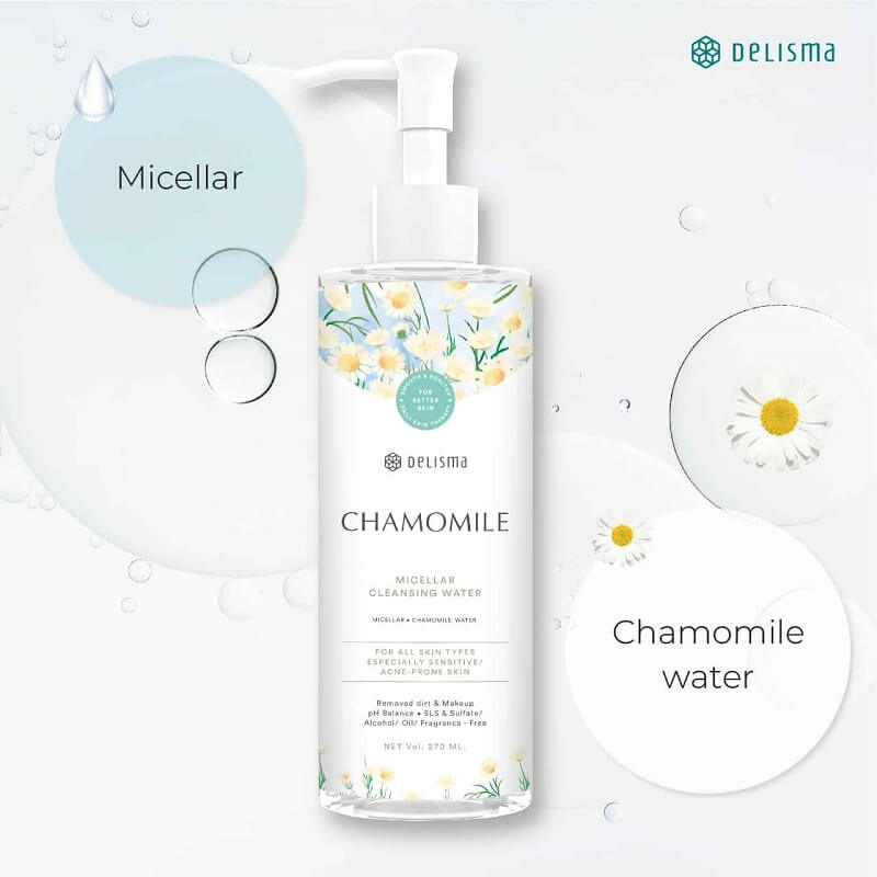 Delisma Chamomile Micellar Cleansing Water