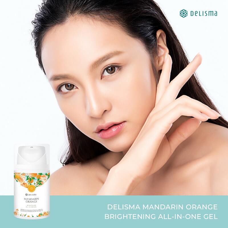 Delisma Mandarin Orange Brightening All-In-One Gel