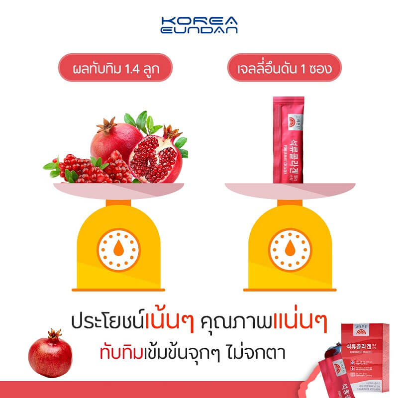 Korea Eundan Pomegranate Collagen Jelly