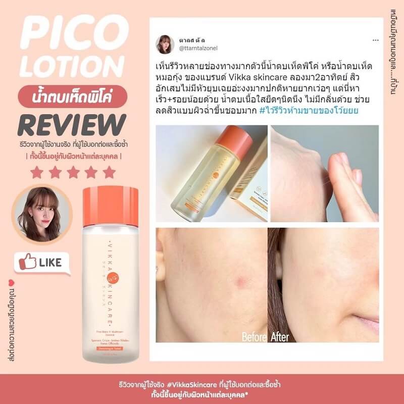 Vikka Skincare Pico Biotic x Mushroom Essence