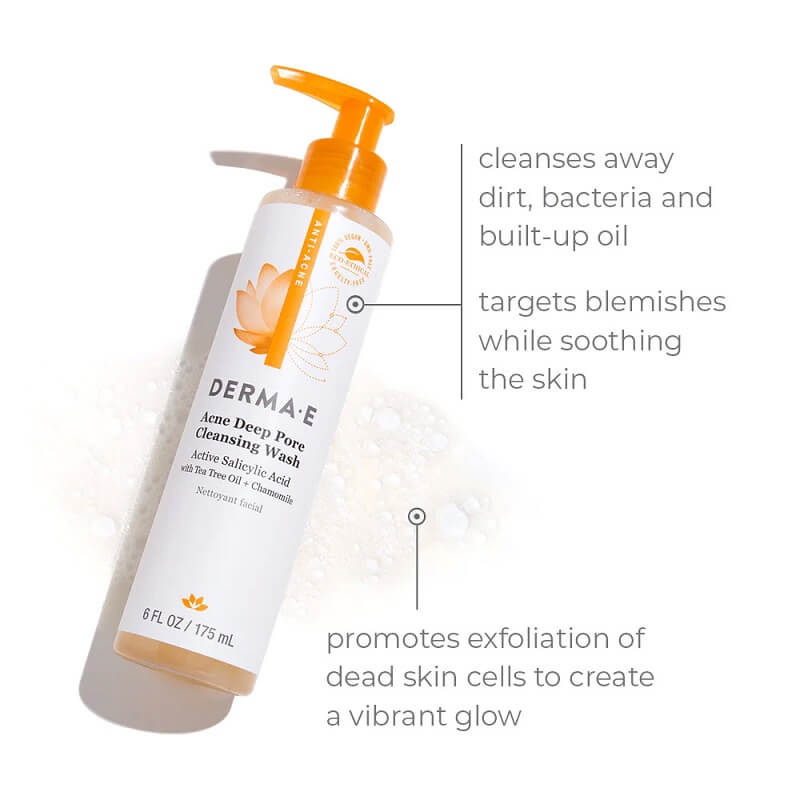 Derma E Acne Deep Pore Cleansing Wash