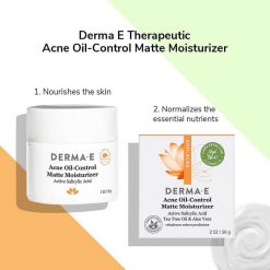 Derma E Acne Oil Control Matte Moisturizer
