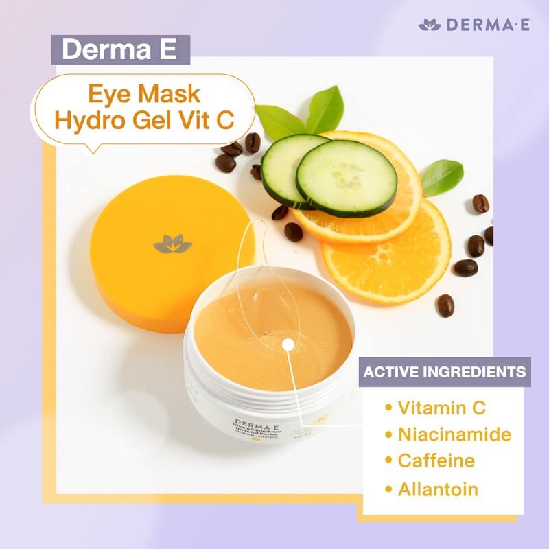 Derma E Vitamin C Bright Eyes Hydro Gel Patches