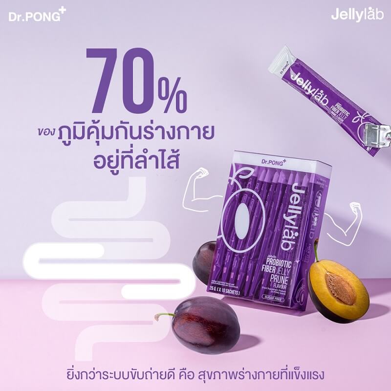 Dr.Pong Jellylab Probiotic Fiber Jelly