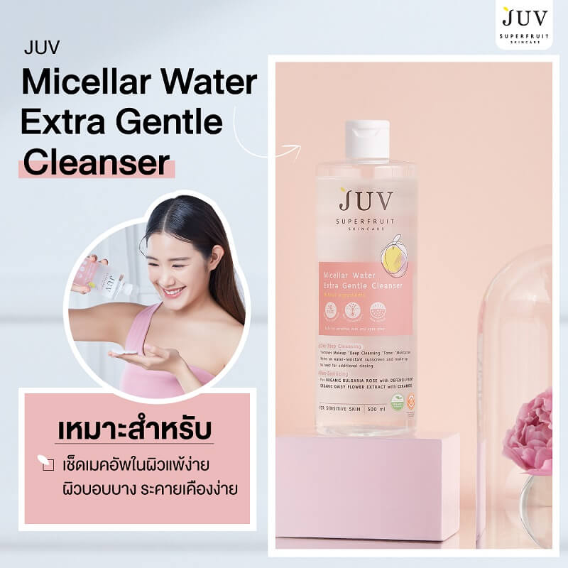 Juv Micellar Water Extra Gentle Cleanser