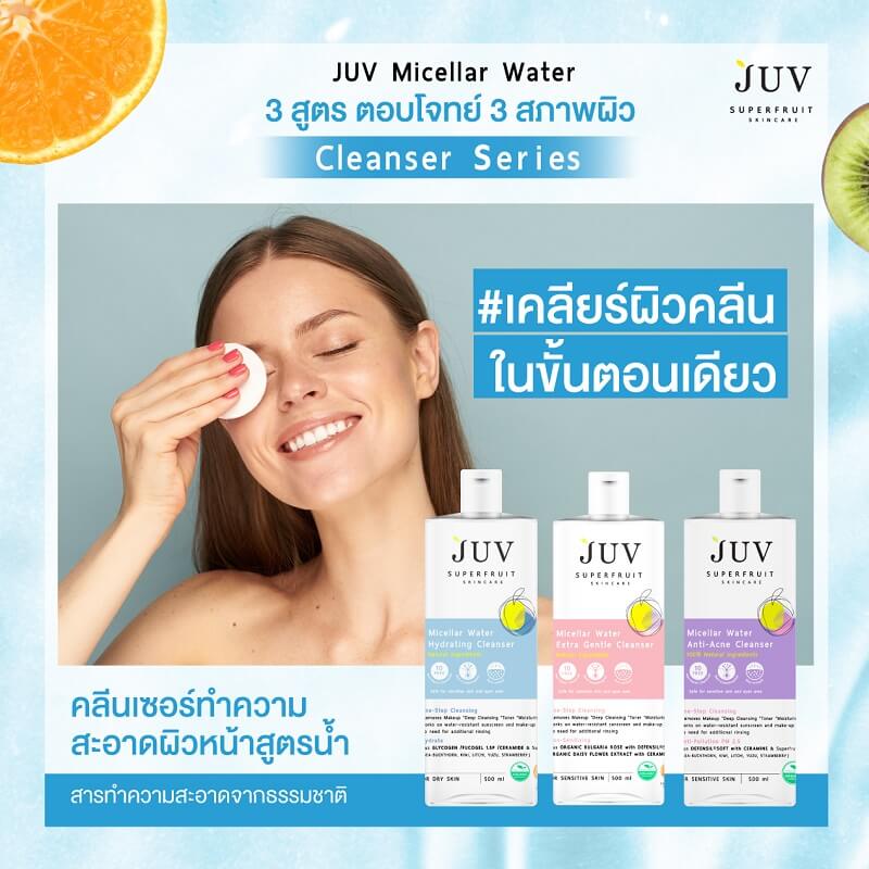 Juv Micellar Water Hydrating Cleanser