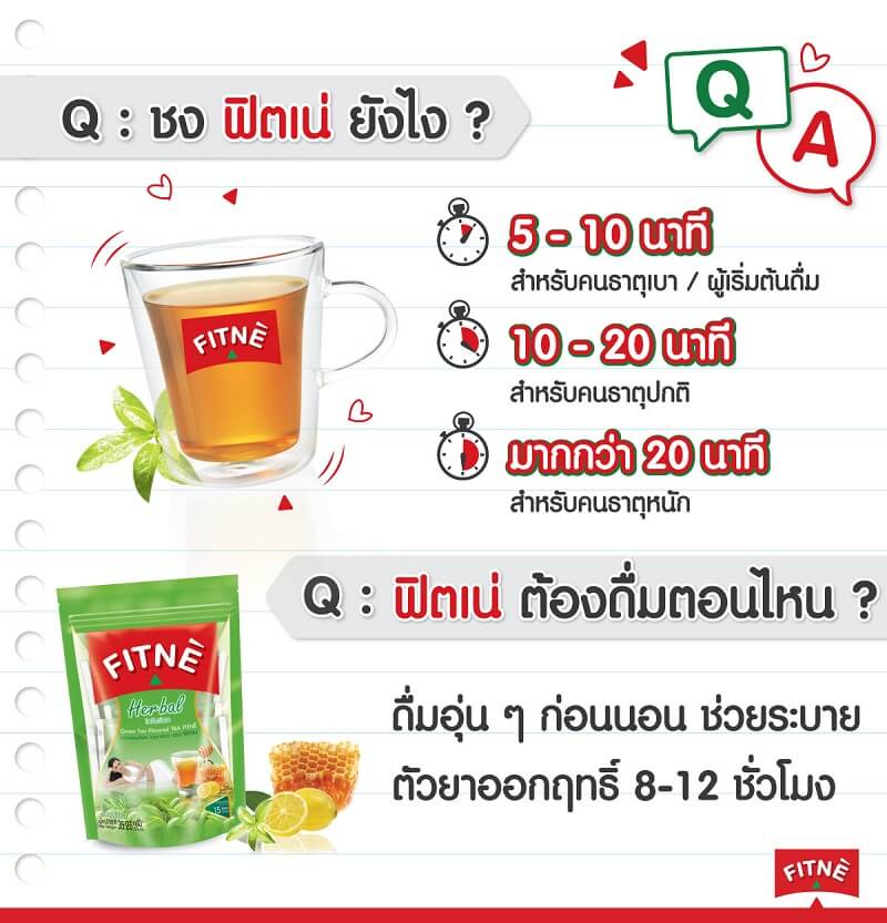 Fitne Herbal Green Tea Flavored